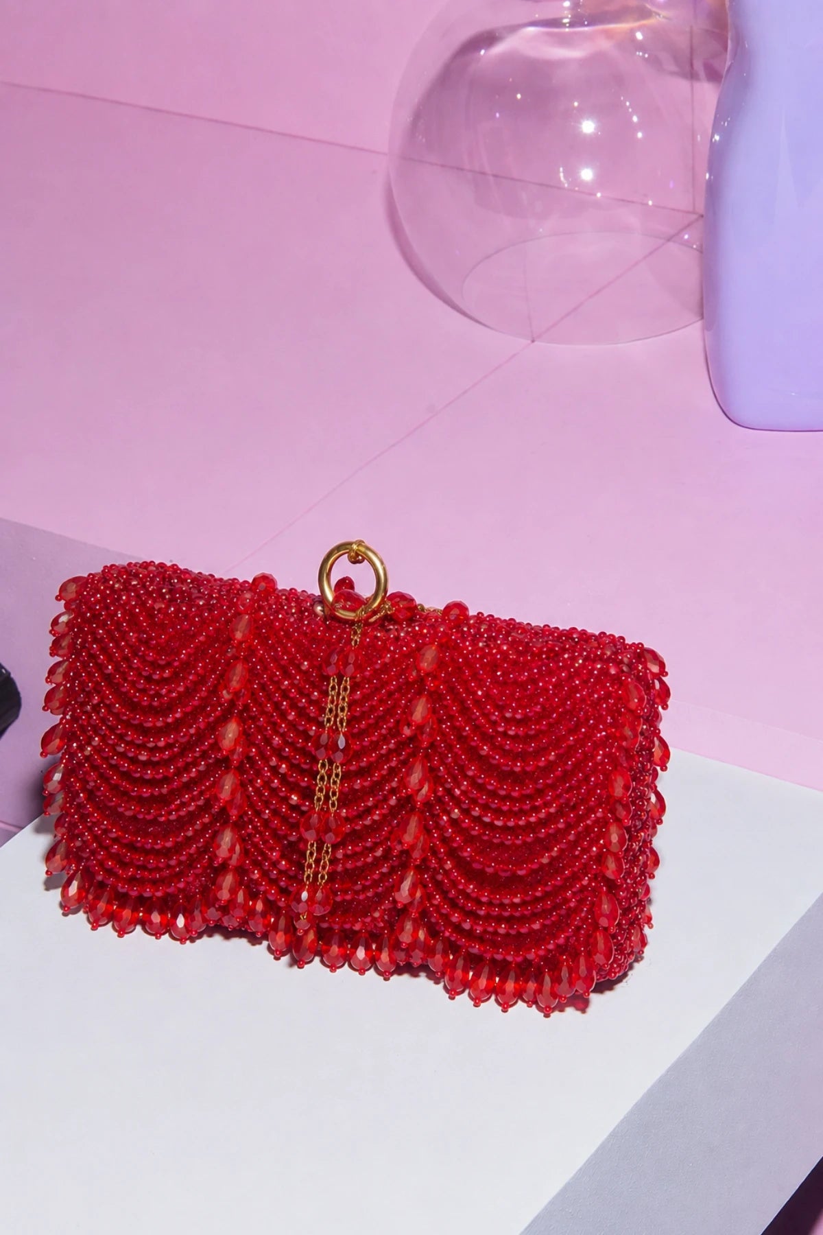 Luxury wedding clutch bag for receptions and celebrations