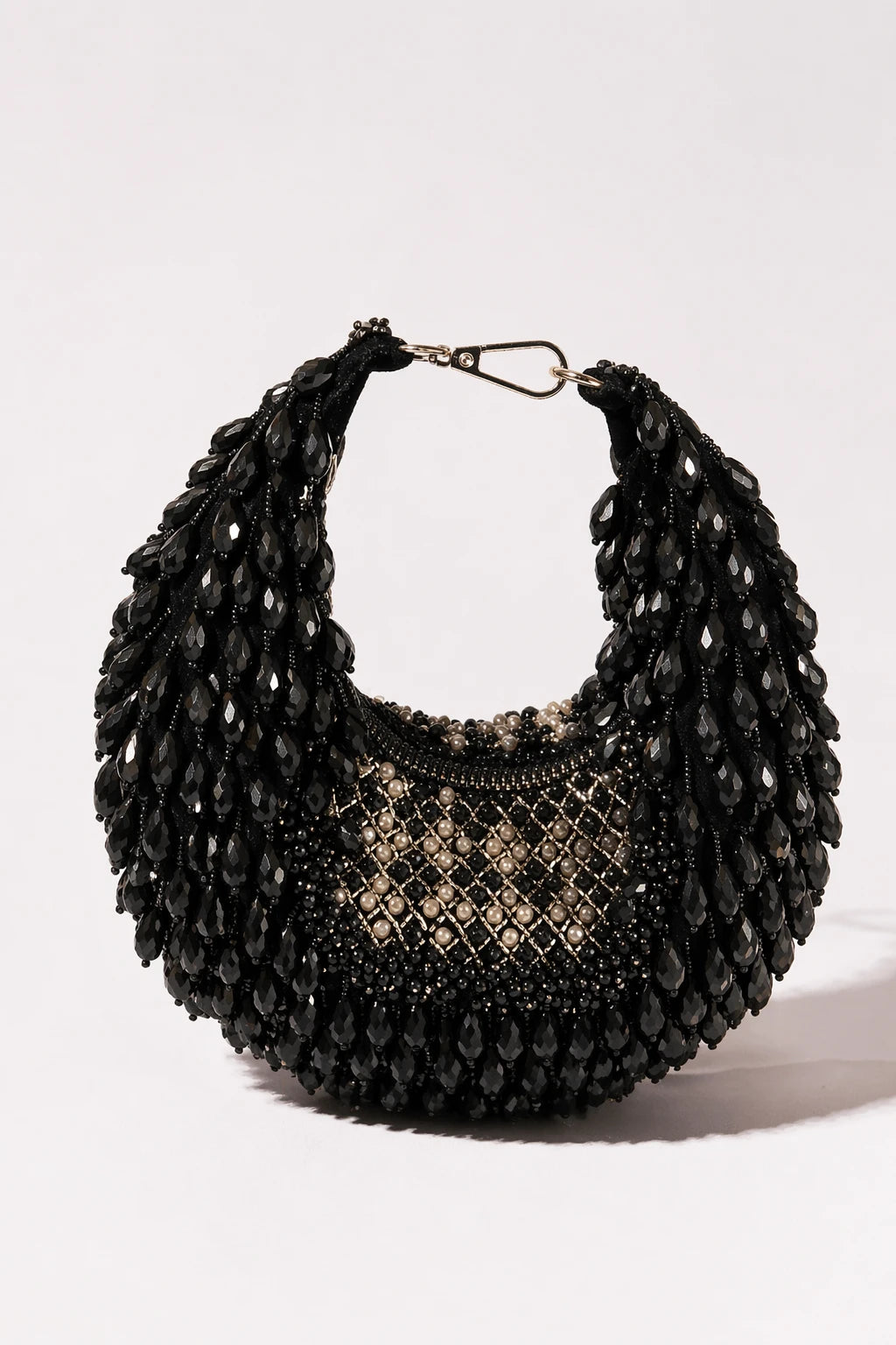 Meadow Black Hobo Bag for wedding receptions and celebrations