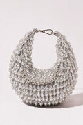 Meadow Silver Hobo Bag