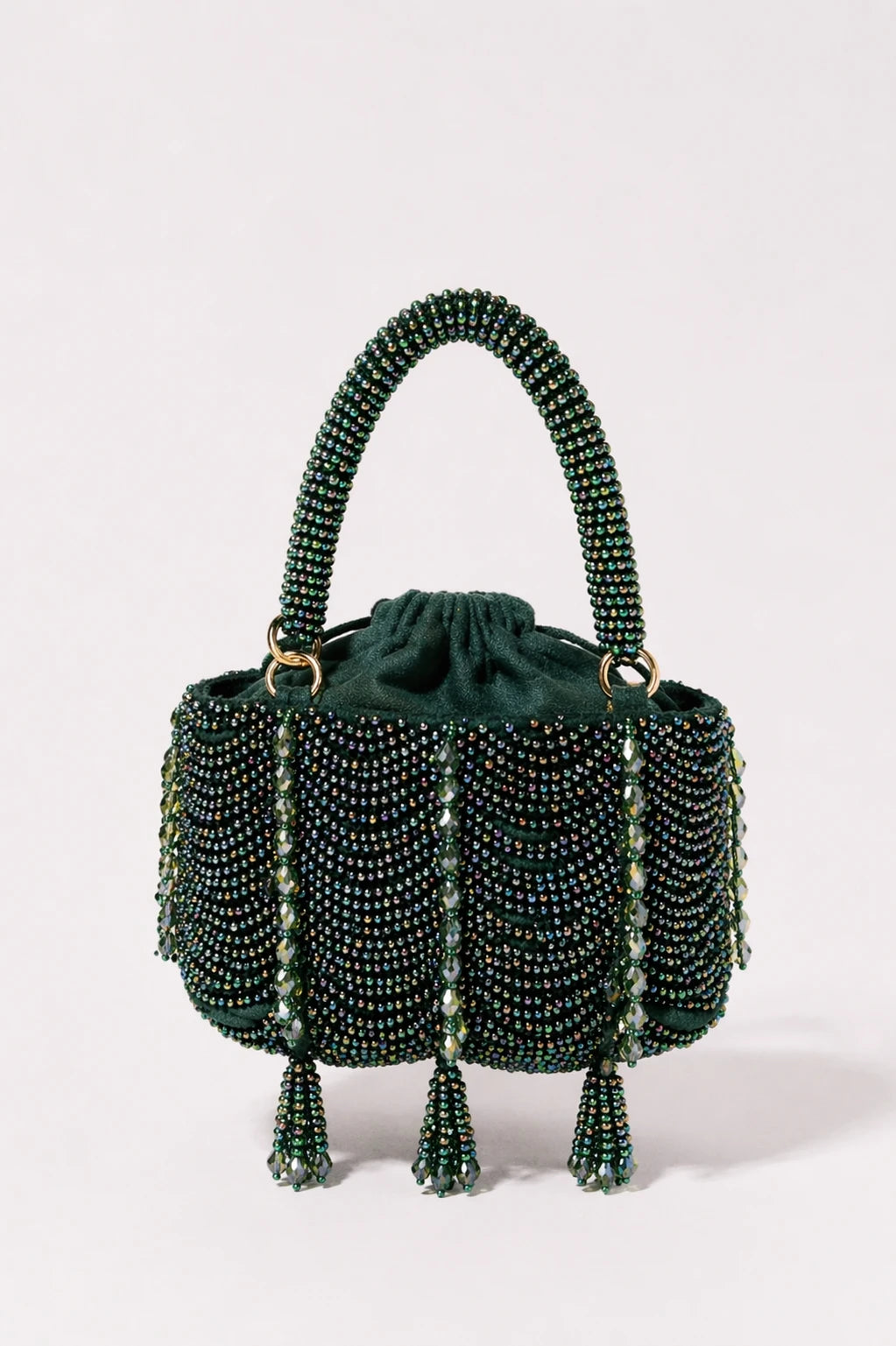 Meher Green Clutch Bag for mehendi celebrations and festive occasions