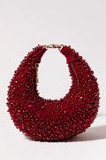 Midnight Red Hobo Bag