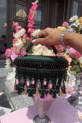 Padmavati Green Vanity Bag