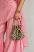Mosaic Drawstring Potli