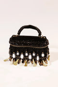 Padmavati Black Vanity Bag