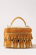 Padmavati Golden Vanity Bag