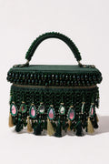 Padmavati Green Vanity Bag