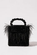 Peacock Black Mini Bag