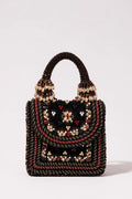 Regal Black Bridal Mini Handbag