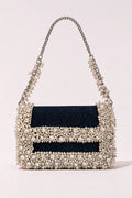 Shimmer Dark Pearl Shoulder Bag