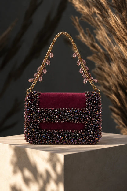 Statement shoulder bag by House of Siora