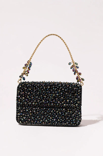 Twilight Multi Shoulder Bag with vibrant multicolour embellishments
