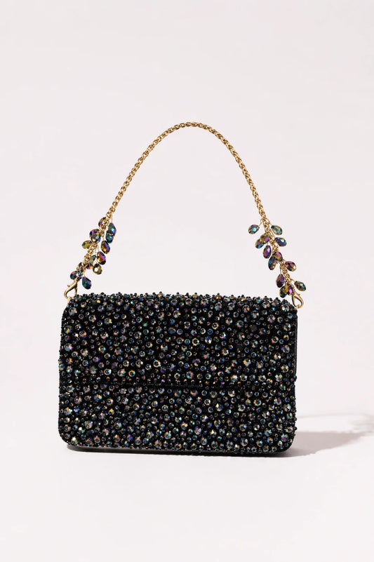 Twilight Multi Shoulder Bag with vibrant multicolour embellishments