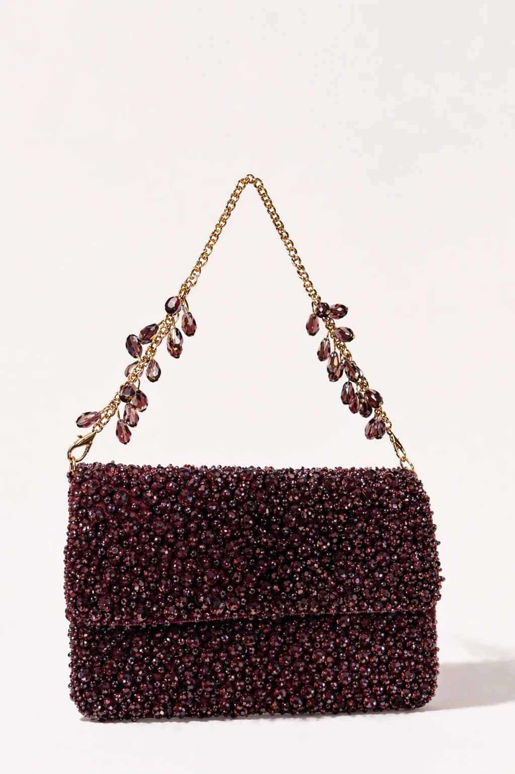 Twilight Pink Party Bag for women with elegant embellishments