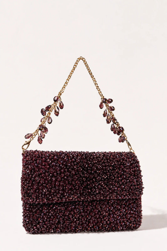 Twilight Pink Party Bag for women with elegant embellishments