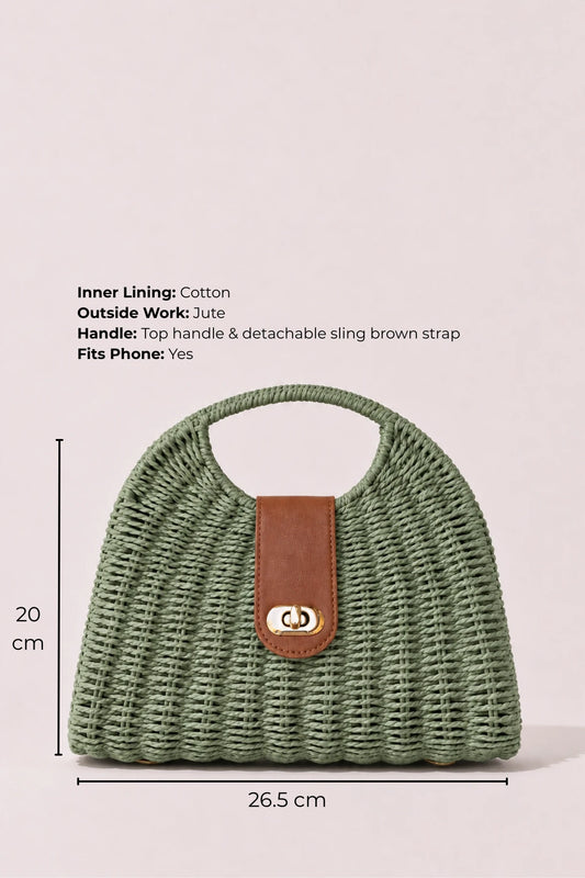 Chic vacation tote bag for women with structured silhouette